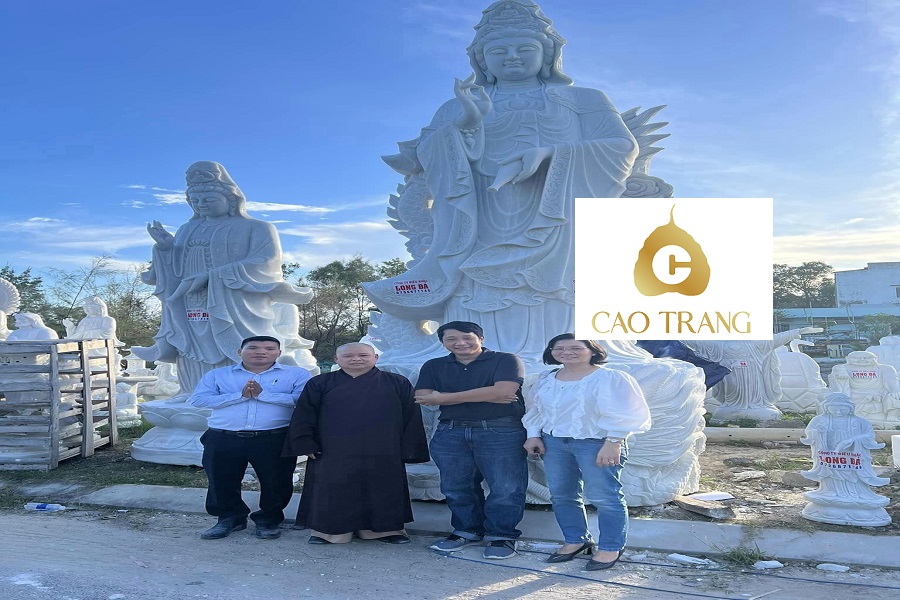 Bán Tượng Quan Âm Bằng Đá Thanh Hóa
