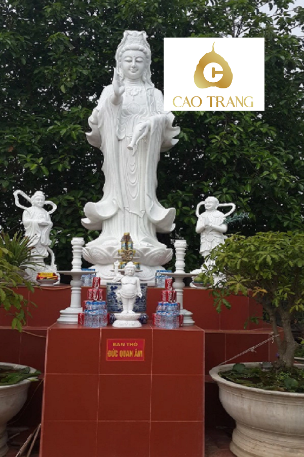 Tượng Quan Âm bằng đá Thanh Khê Đà Nẵng