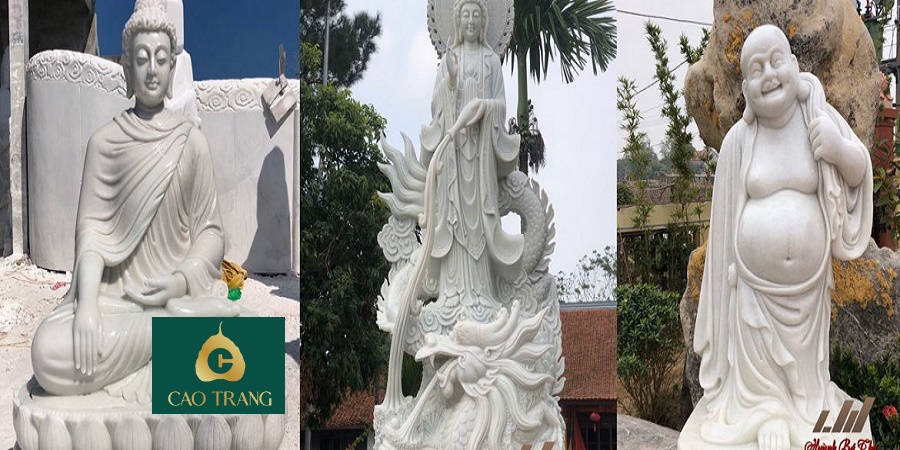 Tượng Phật Quan Âm Bồ Tát Bằng Đá Tại Đà Nẵng
