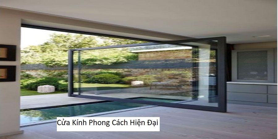 Cửa Kính Phong Cách Hiện Đại