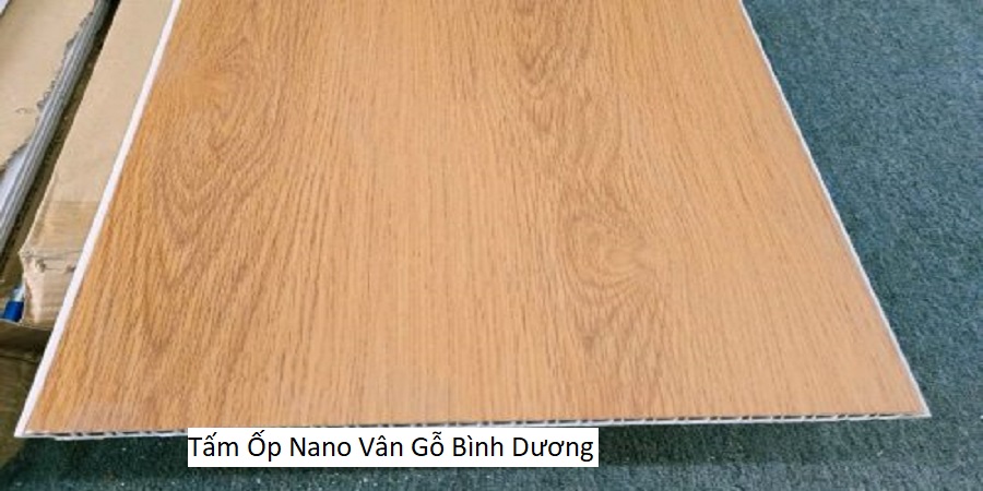 Tấm Ốp Nano Vân Gỗ Bình Dương