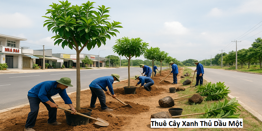 Thuê Cây Xanh Thủ Dầu Một