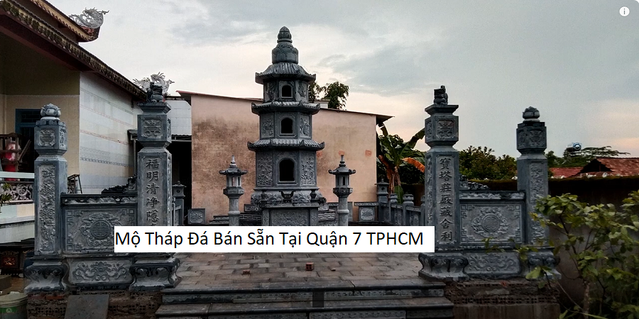 Mộ Tháp Đá Bán Sẵn Tại Quận 7 TPHCM