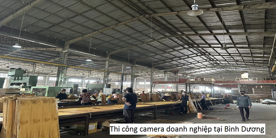 Thi công camera doanh nghiệp tại Bình Dương